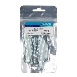 IFASTEN Coach Screw M8x75mm 10 Pp