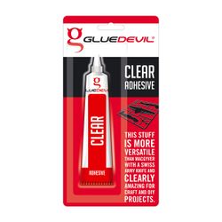 GLUEDEVIL Adhesive Clear B/p 50ml