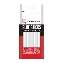 GLUEDEVIL Glue Sticks 12mm X 300mm 5 Sticks