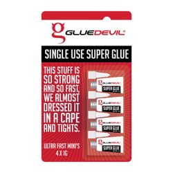 GLUEDEVIL Super Glue Gd Value Pack 4x1g