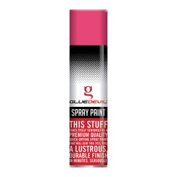 GLUEDEVIL Spray Paint 300ml Hot Pink