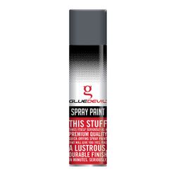 GLUEDEVIL Spray Paint 300ml Machinery Grey
