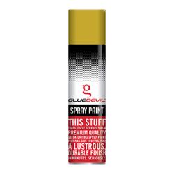 GLUEDEVIL Spray Paint 300ml Rich Pale Gold