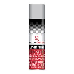 GLUEDEVIL Spray Paint 300ml Hammer Silver