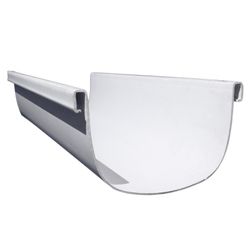 Pvc Gutter D-shape 6.0m
