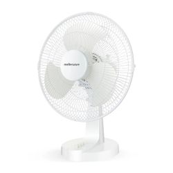 MELLERWARE Fan Desktop Plastic 35w 30cm White