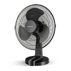 MELLERWARE Fan Desktop Plastic 35w 30cm Black