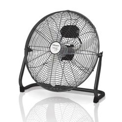 MELLERWARE Fan Floor Steel 3 Speed 60w 45cm Black