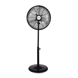 MELLERWARE Fan Pedestal Steel 3 Sp Adj 50w 40cm Bl