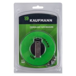 Kaufmann Tape Measure Fibre Glass 10m