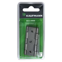 Kaufmann Butt Hinge Steel 64mm Self Colour (pair)