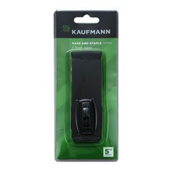 Kaufmann Hasp & Staple Japan 114mm Blk