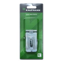 Kaufmann Hasp & Staple 90mm Safety Galv