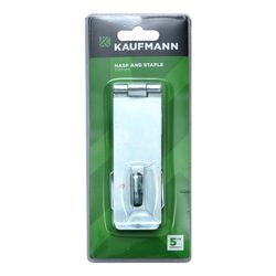 Kaufmann Hasp & Staple 114mm Safety Galv
