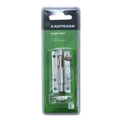 Kaufmann Barrel Bolt 50mm Chr Plated Straight