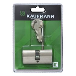 Kaufmann Cylinder Euro Only 65mm Satin Nickel