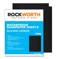 ROCKWORTH Water Paper Sheets - P1500