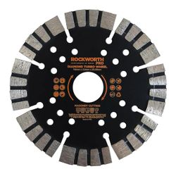 ROCKWORTH Pro Diamond Turbo Wheel 115mm