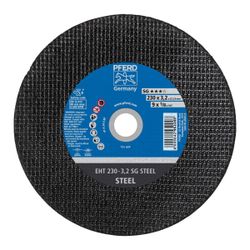 PFERD Cutting Disc Flat Steel 230mm X3.2mm Sg