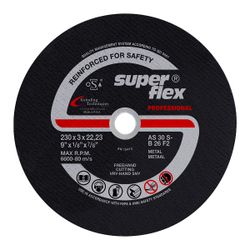 SUPERFLEX Cutting Disc Flat Steel Prof 230x3mm