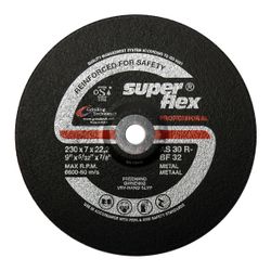 SUPERFLEX Grinding Disc Dome Steel Prof 230x7.2mm