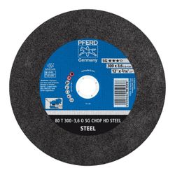 PFERD Cutting Disc Steel 300mm Sg Chop Hd 25.4 Bor
