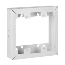 Extension Box Wht Steel 100x100mm