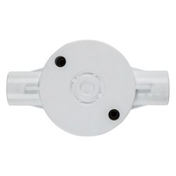 Conduit Box 2-way Through Sabs 20mm
