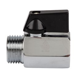 Valve Brass Mini Lever Mxf 15mm