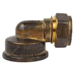 Compression Brass Elbow 90d Cxfi 15mmx3/4 Sabs