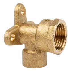 Capillary Elbow Wall Plate Cxfi 22mmx3/4 Sabs