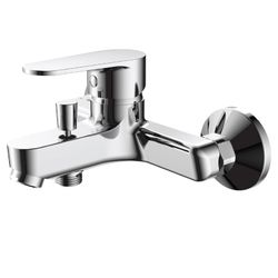 Tap Tempo Bath Mixer Wall Type With H& Shower