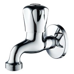 Tap Visto Bib 15mm Washing Hose End