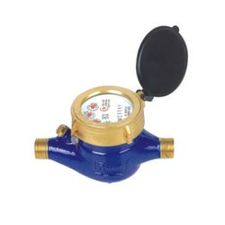 Water Meter 15mm Multi-jet Brass Cold Class B