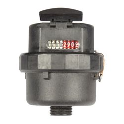 Water Meter 15mm Piston Type Plastic