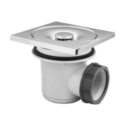 WIRQUIN Shower Trap Tourbillion Square 60mm