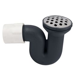 Trap Shower Medium Seal S/steel Grid 50mm