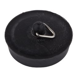 Basin Plug Black Loose