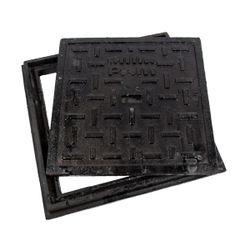 Manhole Cover & Frame 450x450mm L/d