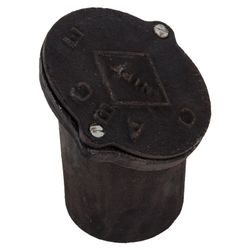 Waste Rodding Eye Cast Iron Abc 100mm 45deg