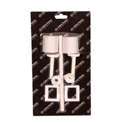 Toilet Seat Hinge Only A1/b2 1pk Prepack