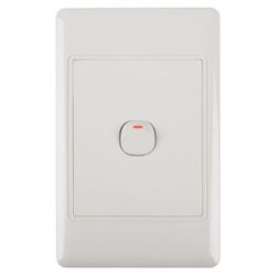NEXUS Light Switch With Cover 16amp 4x2 1way 1l