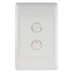 NEXUS Light Switch With Cover 16amp 4x2 1way 2l