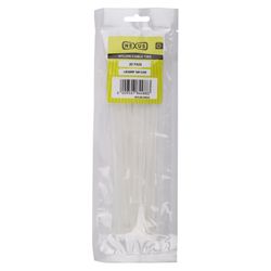 NEXUS Cable Ties T50r 4.8mmx200mm White 20 Pack
