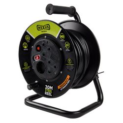 NEXUS Extension Reel Steel 30m 1.5mm 16a
