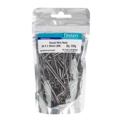 IFASTEN Nail Wire Round 50mmx2.5mm 250g Pp