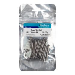 IFASTEN Nail Wire Round 50mmx2.50mm 75g Pp