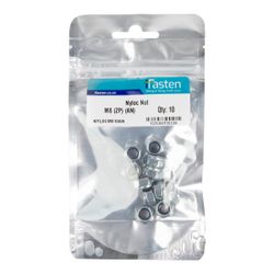 IFASTEN Nut Nyloc Zp M8 10 Pp