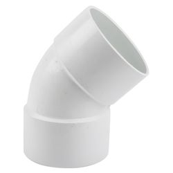Pvc Gutter Round Downpipe Bend 45deg