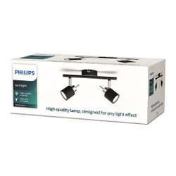 PHILIPS Spotlight Tube Black 2x35w Downlighter